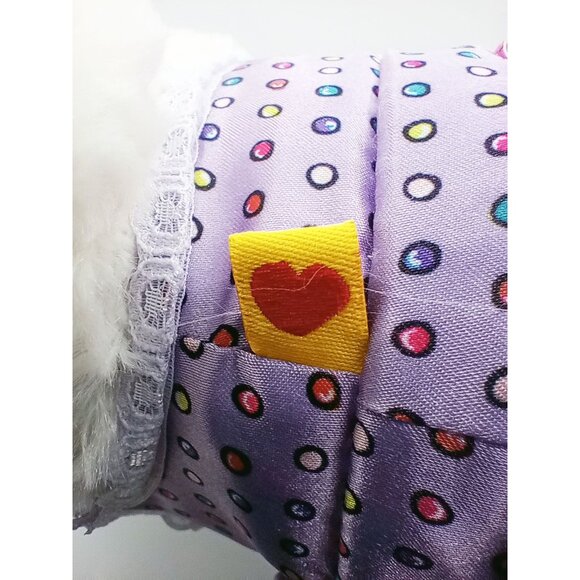 White Build a Bear Plush Beauty Sleep Pajamas 15 Inch Soft BBWS Stuffed Animal - Picture 14 of 15